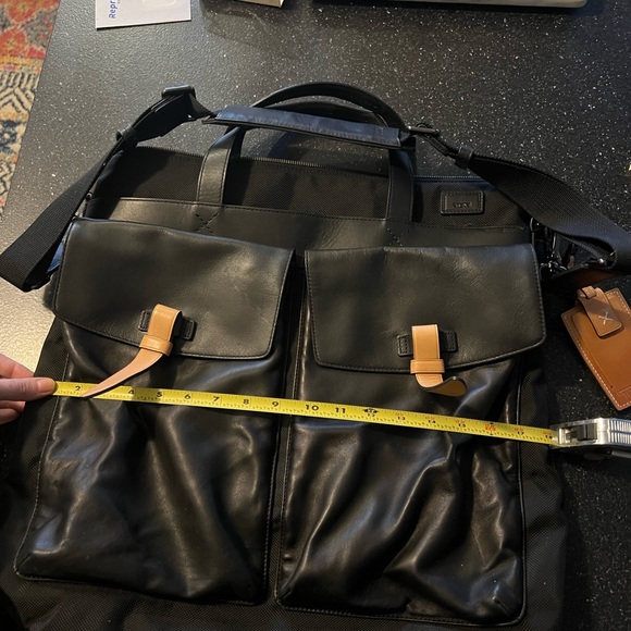 Tumi Bags Tumi Santa Monica Whitfield Helmet Leather Bag Poshmark